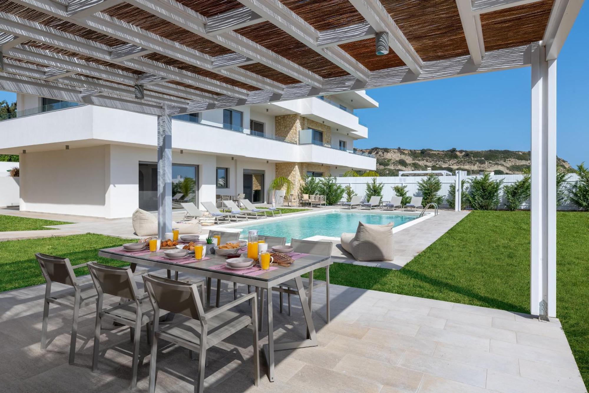 Pantheon Luxury Villas Rhodes Island Afandou Exterior foto