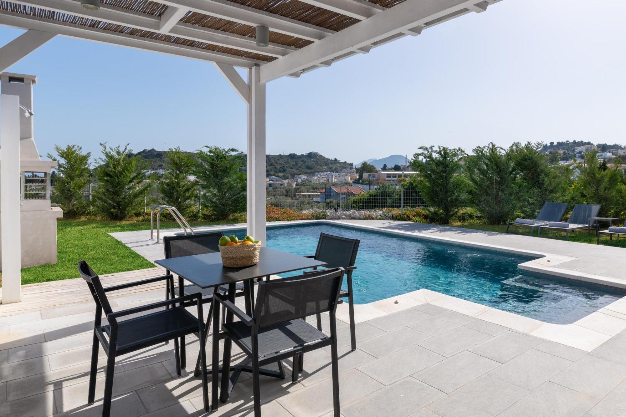 Pantheon Luxury Villas Rhodes Island Afandou Exterior foto