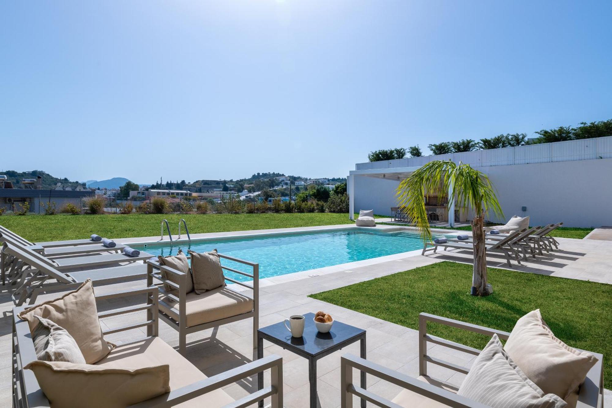 Pantheon Luxury Villas Rhodes Island Afandou Exterior foto